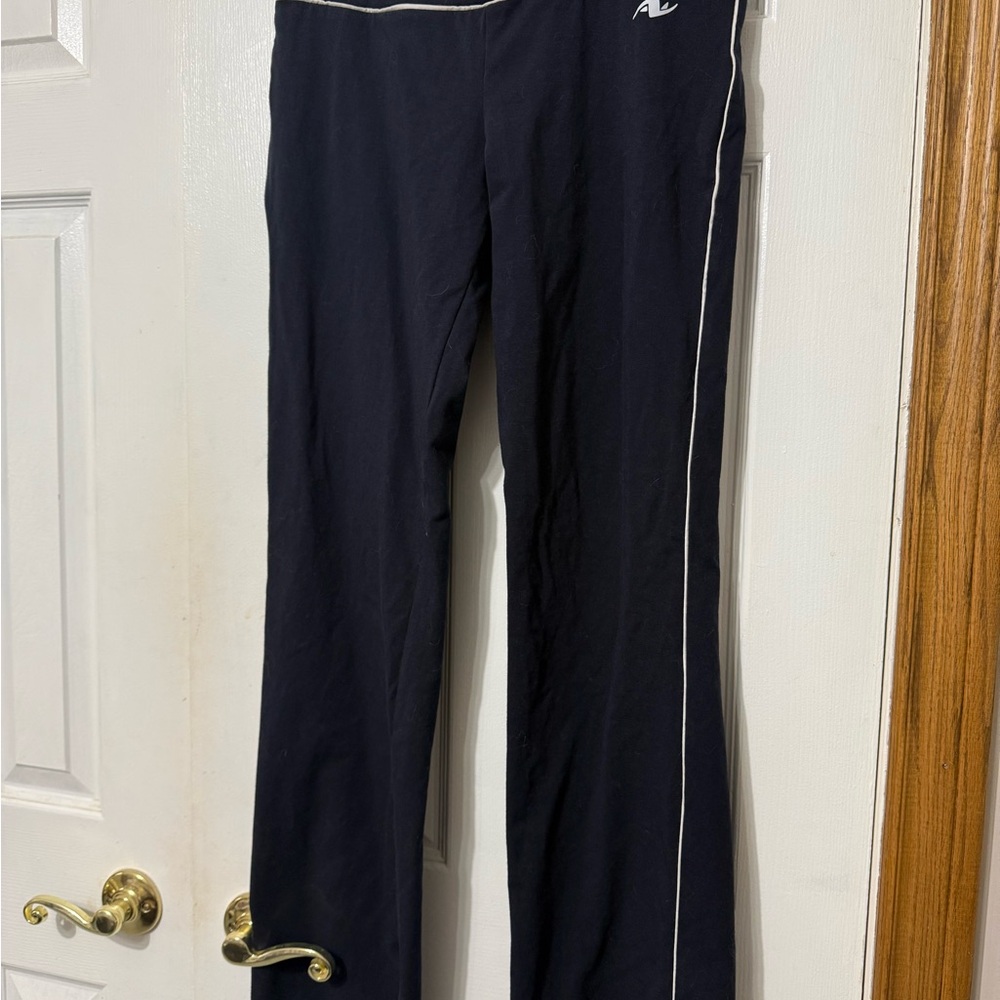 Athletic Works dark navy Blue Pants with White Accents